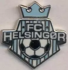 футбол.клуб Хельсингьор (Данія) ЕМАЛЬ / FC Helsingor, Denmark football pin badge