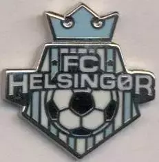 футбол.клуб Хельсингьор (Данія) ЕМАЛЬ / FC Helsingor, Denmark football pin badge
