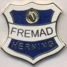 футбол.клуб Хернінг Фремад (Данія) ЕМАЛЬ /BK Herning Fremad,Denmark football pin