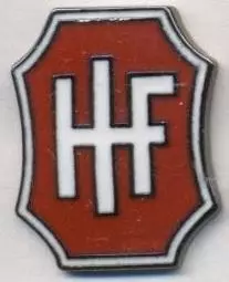 футбол.клуб Відовре (Данія) ЕМАЛЬ /Hvidovre IF,Denmark football enamel pin badge