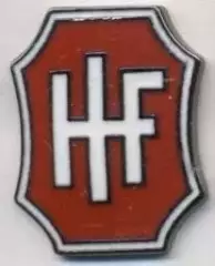 футбол.клуб Відовре (Данія) ЕМАЛЬ /Hvidovre IF,Denmark football enamel pin badge