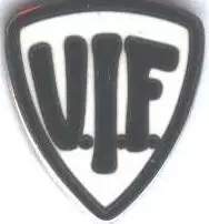 футбол.клуб Ванльосе (Данія) ЕМАЛЬ /Vanlose IF,Denmark football enamel pin badge