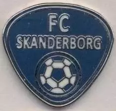 футбол.клуб Сканнерборг (Данія) ЕМАЛЬ /Skanderborg FC,Denmark football pin badge