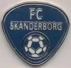 футбол.клуб Сканнерборг (Данія) ЕМАЛЬ /Skanderborg FC,Denmark football pin badge