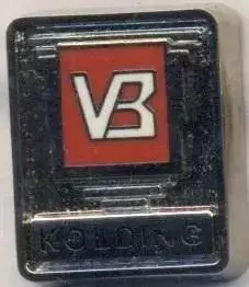 футбол.клуб Вайле Коллінг (Данія) ЕМАЛЬ / Vejle BK Kolding, Denmark football pin
