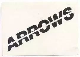 наклейка Ф-1 Формула-1 авто команда Ерроуз /Arrows Formula F-1 team logo sticker