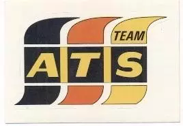 наклейка Ф-1 Формула-1 авто команда АТС / ATS Formula-1 F-1 team logo sticker