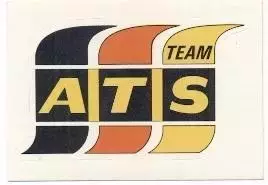 наклейка Ф-1 Формула-1 авто команда АТС / ATS Formula-1 F-1 team logo sticker
