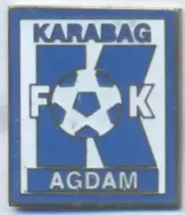 футбол.клуб Карабах Агдам (Азербайджан)1 важмет /Qarabag,Azerbaijan football pin