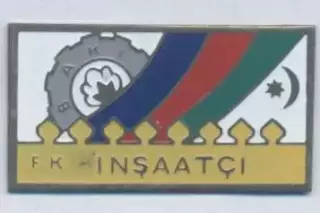 футбол.клуб Иншаатчи Баку (Азерб.)2 важмет/Insaatci Baku,Azerbaijan football pin