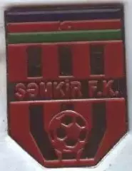 футбол.клуб Шамкір (Азербайджан1 важмет/Shamkir FC,Azerbaijan football pin badge