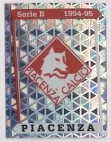 наклейка люмінесцент.футбол П'яченца (Італія /Piacenza Calcio,Italy logo sticker