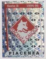 наклейка люмінесцент.футбол П'яченца (Італія /Piacenza Calcio,Italy logo sticker