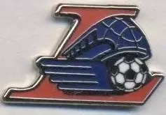 футбол.клуб Локомотив Баку (Азербайджан2 ЕМАЛЬ/Loko.Baku,Azerbaijan football pin