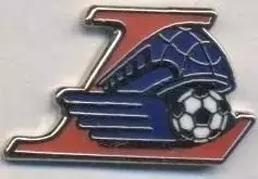 футбол.клуб Локомотив Баку (Азербайджан2 ЕМАЛЬ/Loko.Baku,Azerbaijan football pin