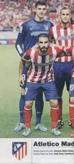 постер А4 футбол Атлетіко Мадрид (Іспанія) 2013/Atl.Madrid,Spain football poster