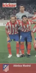 постер А4 футбол Атлетіко Мадрид (Іспанія) 2009/Atl.Madrid,Spain football poster