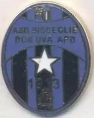 футбол.клуб Бішельє (Італія) офіц. ЕМАЛЬ /ASD Bisceglie,Italy football pin badge