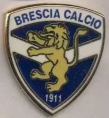 футбол.клуб Брешія (Італія3 ЕМАЛЬ/Brescia Calcio,Italy football enamel pin badge