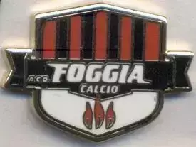 футбольний клуб Фоджа (Італія)4 ЕМАЛЬ /US Foggia,Italy football enamel pin badge