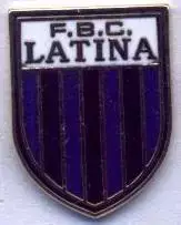 футбол.клуб Латина (Італія)3 ЕМАЛЬ / FBC Latina Calcio, Italy football pin badge