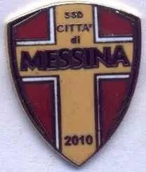 футбол.клуб Мессіна (Італія) офіц. ЕМАЛЬ / SSD Messina, Italy football pin badge
