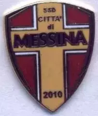 футбол.клуб Мессіна (Італія) офіц. ЕМАЛЬ / SSD Messina, Italy football pin badge