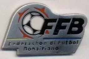 Бонайре, федерація футболу №1 ЕМАЛЬ/Bonaire football federation enamel pin badge