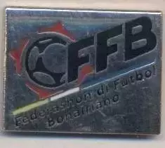 Бонайре, федерація футболу №2 ЕМАЛЬ/Bonaire football federation enamel pin badge