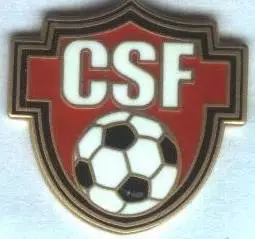 Канада, федерація футболу №2 ЕМАЛЬ / Canada soccer-football federation pin badge