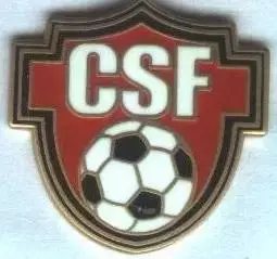 Канада, федерація футболу №2 ЕМАЛЬ / Canada soccer-football federation pin badge