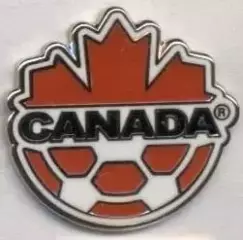 Канада, федерація футболу №7 ЕМАЛЬ / Canada soccer-football federation pin badge