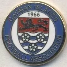 Кайманові Острови,федерація футболу3 ЕМАЛЬ /Cayman football federation pin badge