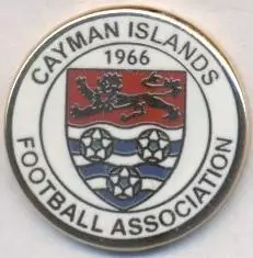Кайманові Острови,федерація футболу4 ЕМАЛЬ /Cayman football federation pin badge