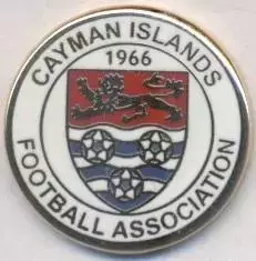 Кайманові Острови,федерація футболу4 ЕМАЛЬ /Cayman football federation pin badge