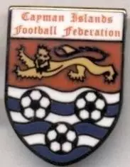 Кайманові Острови, федерація футболу №6 ЕМАЛЬ / Cayman football federation badge