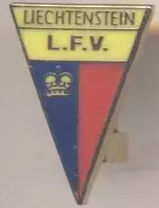Ліхтенштейн, федерація футболу №5 ЕМАЛЬ /Liechtenstein football federation badge
