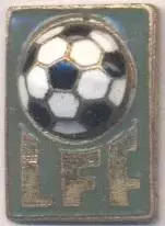 Литва, федерація футболу,офіц.1 ЕМАЛЬ/Lithuania football federation enamel badge