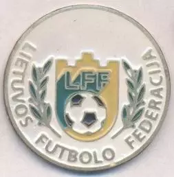 Литва, федерація футболу1, важмет /Lithuania football federation assn. pin badge