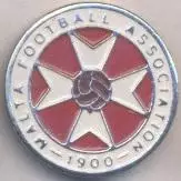 Мальта, федерація футболу, офіц. важмет / Malta football assn. federation badge