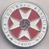 Мальта, федерація футболу, офіц. важмет / Malta football assn. federation badge