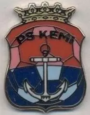 футбол.клуб Кемі Кінгс (Фінляндія) ЕМАЛЬ / Kemi Kings,Finland football pin badge