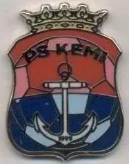 футбол.клуб Кеми Кінгс (Фінляндія) ЕМАЛЬ / Kemi Kings,Finland football pin badge