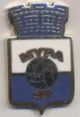 футбол.клуб МюПа-47 (Фінляндія)1 ЕМАЛЬ/MyPa-47,Finland football enamel pin badge