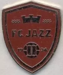 футбол.клуб Джаз Порі (Фінляндія)1 ЕМАЛЬ/FC Jazz Pori,Finland football pin badge