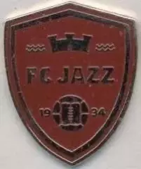 футбол.клуб Джаз Порі (Фінляндія)1 ЕМАЛЬ/FC Jazz Pori,Finland football pin badge