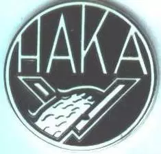 футбол.клуб Хака (Фінляндія)1 ЕМАЛЬ /Haka Valkeakoski,Finland football pin badge