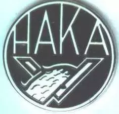футбол.клуб Хака (Фінляндія)1 ЕМАЛЬ /Haka Valkeakoski,Finland football pin badge