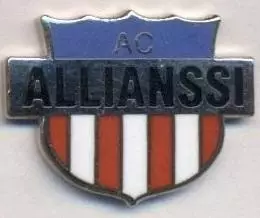 футбол.клуб Алліансі (Фінляндія) ЕМАЛЬ /AC Allianssi Vantaa,Finland football pin