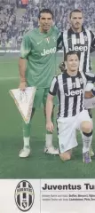 постер А4 футбол Ювентус (Італія) 2014 / FC Juventus, Italy football team poster